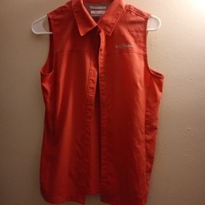 Columbia Pink women's sport  sleeveless tank size S